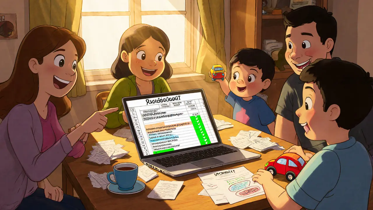 Шаблон таблицы расходов семьи: как правильно структурировать категории и установить лимиты