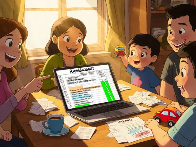 Шаблон таблицы расходов семьи: как правильно структурировать категории и установить лимиты