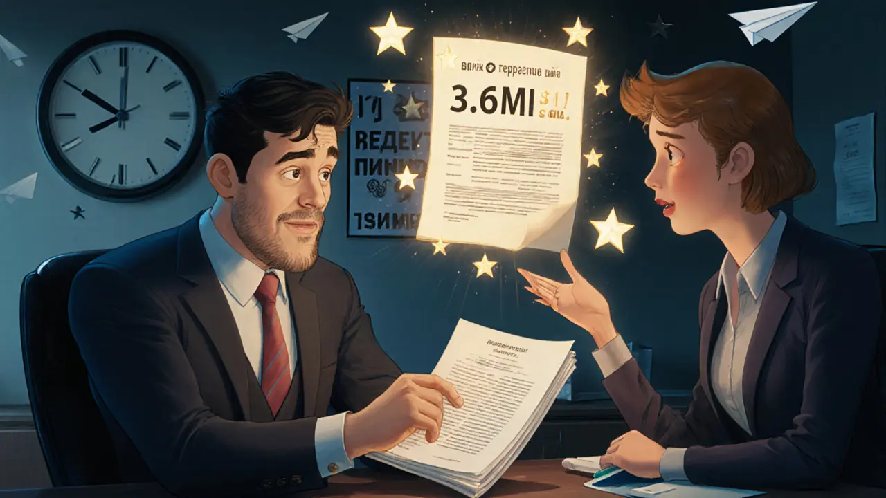 Покупатель передает отчет об оценке банку, над квартирой светится растущая цена.