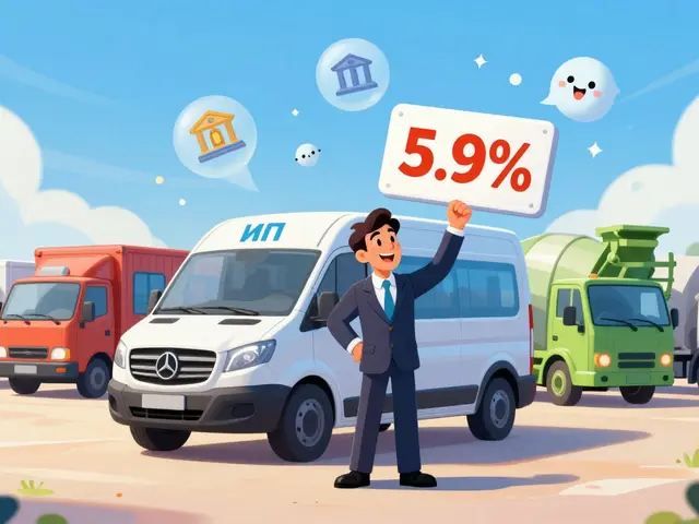 Покупка коммерческого транспорта в кредит: условия для бизнеса и ИП в 2025 году