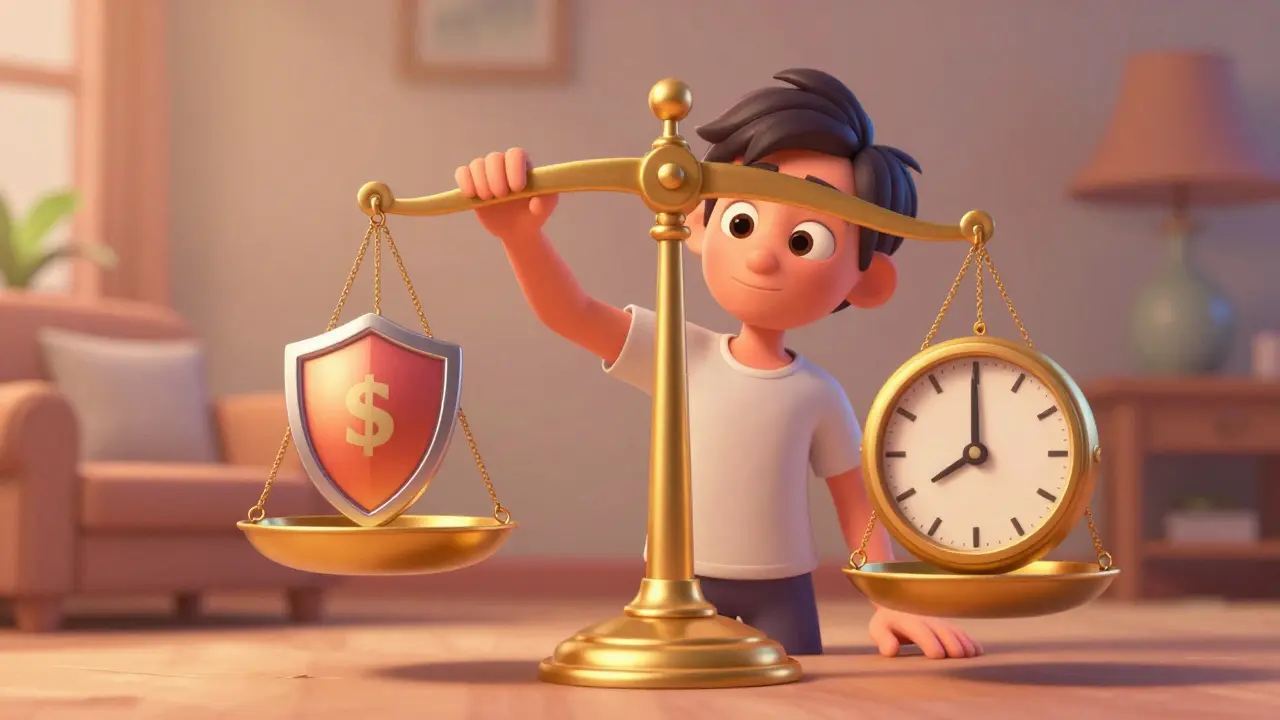 Человек выбирает сбалансированную стратегию погашения ипотеки